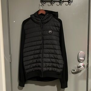 Men’s Canada Goose Hybridge Knit Reversiblee Hoody
